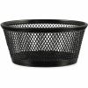 Universal Jumbo Mesh Storage Dish, 4.38" Diameter x 2"h, Black 1