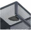 Universal Metal Mesh Drawer Organizer, Six Compartments, 15 x 11.88 x 2.5, Black 8