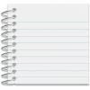 Universal Wirebound Memo Book, Narrow Rule, Red Cover, (50) 5 x 3 Sheets, 12/Pack 3