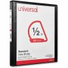 Universal Slant D-Ring View Binder, 3 Rings, 0.5" Capacity, 11 x 8.5, Black 2