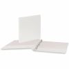 Universal Slant D-Ring View Binder, 3 Rings, 0.5" Capacity, 11 x 8.5, White 1