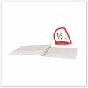 Universal Slant D-Ring View Binder, 3 Rings, 0.5" Capacity, 11 x 8.5, White 4
