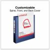 Universal Slant D-Ring View Binder, 3 Rings, 1.5" Capacity, 11 x 8.5, Navy Blue 6