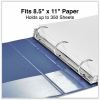 Universal Slant D-Ring View Binder, 3 Rings, 1.5" Capacity, 11 x 8.5, Navy Blue 7