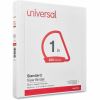Universal Slant D-Ring View Binder, 3 Rings, 1" Capacity, 11 x 8.5, White 2
