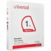 Universal Slant D-Ring View Binder, 3 Rings, 1" Capacity, 11 x 8.5, White, 12/Carton 2