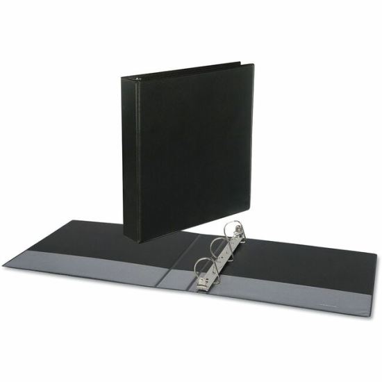 Universal Slant D-Ring View Binder, 3 Rings, 1.5" Capacity, 11 x 8.5, Black 1