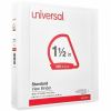 Universal Slant D-Ring View Binder, 3 Rings, 1.5" Capacity, 11 x 8.5, White 2