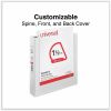Universal Slant D-Ring View Binder, 3 Rings, 1.5" Capacity, 11 x 8.5, White 6