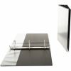 Universal Slant D-Ring View Binder, 3 Rings, 2" Capacity, 11 x 8.5, Black 3