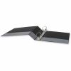 Universal Slant D-Ring View Binder, 3 Rings, 2" Capacity, 11 x 8.5, Black, 6/Carton 7