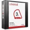 Universal Slant D-Ring View Binder, 3 Rings, 3" Capacity, 11 x 8.5, Black 2