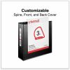 Universal Slant D-Ring View Binder, 3 Rings, 3" Capacity, 11 x 8.5, Black 4