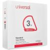 Universal Slant D-Ring View Binder, 3 Rings, 3" Capacity, 11 x 8.5, White 2