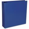 Universal Slant D-Ring View Binder, 3 Rings, 2" Capacity, 11 x 8.5, Navy Blue 3
