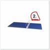 Universal Slant D-Ring View Binder, 3 Rings, 2" Capacity, 11 x 8.5, Navy Blue 4