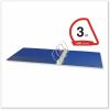 Universal Slant D-Ring View Binder, 3 Rings, 3" Capacity, 11 x 8.5, Navy Blue 3