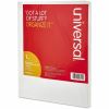Universal Deluxe Write-On/Erasable Tab Index, 5-Tab, 11 x 8.5, White, White Tabs, 1 Set 3