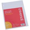 Universal Deluxe Write-On/Erasable Tab Index, 8-Tab, 11 x 8.5, White, White Tabs, 1 Set 2