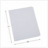 Universal Deluxe Write-On/Erasable Tab Index, 8-Tab, 11 x 8.5, White, White Tabs, 1 Set 3