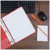 Universal Deluxe Write-On/Erasable Tab Index, 8-Tab, 11 x 8.5, White, White Tabs, 1 Set 6