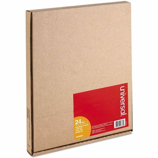Universal Insertable Tab Index, 5-Tab, 11 x 8.5, Buff, Assorted Tabs, 24 Sets 1