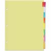 Universal Insertable Tab Index, 8-Tab, 11 x 8.5, Buff, Assorted Tabs, 24 Sets 1
