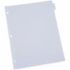 Universal Self-Tab Index Dividers, 8-Tab, 11 x 8.5, White, 24 Sets 1