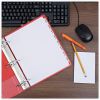 Universal Self-Tab Index Dividers, 8-Tab, 11 x 8.5, White, 24 Sets 5