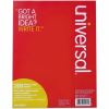 Universal Filler Paper, 3-Hole, 8.5 x 11, Medium/College Rule, 200/Pack 2