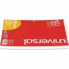 Universal Filler Paper, 3-Hole, 8.5 x 11, Medium/College Rule, 200/Pack 3