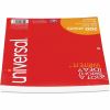 Universal Filler Paper, 3-Hole, 8.5 x 11, Wide/Legal Rule, 200/Pack 3
