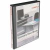 Universal Economy Round Ring View Binder, 3 Rings, 0.5" Capacity, 11 x 8.5, Black 6
