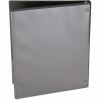 Universal Economy Round Ring View Binder, 3 Rings, 0.5" Capacity, 11 x 8.5, Black 8