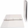 Universal Economy Round Ring View Binder, 3 Rings, 1" Capacity, 11 x 8.5, White 4