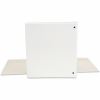 Universal Economy Round Ring View Binder, 3 Rings, 1" Capacity, 11 x 8.5, White 6