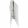 Universal Economy Round Ring View Binder, 3 Rings, 1" Capacity, 11 x 8.5, White 7