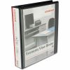 Universal Economy Round Ring View Binder, 3 Rings, 1.5" Capacity, 11 x 8.5, Black 8