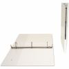 Universal Economy Round Ring View Binder, 3 Rings, 1.5" Capacity, 11 x 8.5, White 4