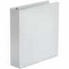 Universal Economy Round Ring View Binder, 3 Rings, 2" Capacity, 11 x 8.5, White 1