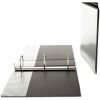 Universal Economy Round Ring View Binder, 3 Rings, 3" Capacity, 11 x 8.5, Black 4
