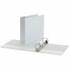 Universal Economy Round Ring View Binder, 3 Rings, 3" Capacity, 11 x 8.5, White 2