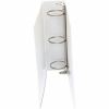 Universal Economy Round Ring View Binder, 3 Rings, 3" Capacity, 11 x 8.5, White 7