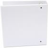 Universal Economy Round Ring View Binder, 3 Rings, 3" Capacity, 11 x 8.5, White 8