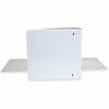 Universal Slant D-Ring View Binder, 3 Rings, 4" Capacity, 11 x 8.5, White 7