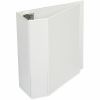 Universal Slant D-Ring View Binder, 3 Rings, 4" Capacity, 11 x 8.5, White 8