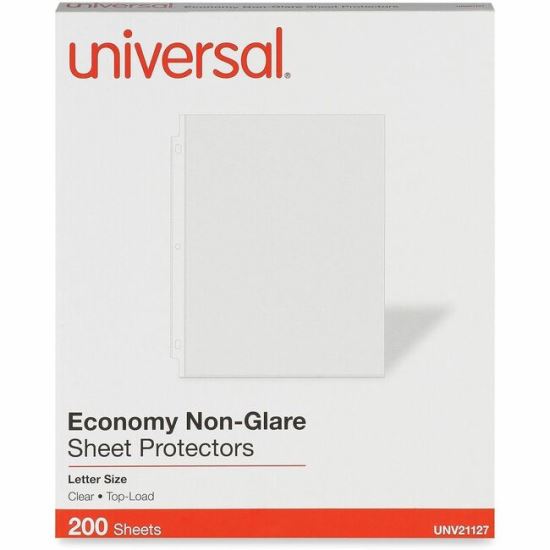 Universal Top-Load Poly Sheet Protector 1