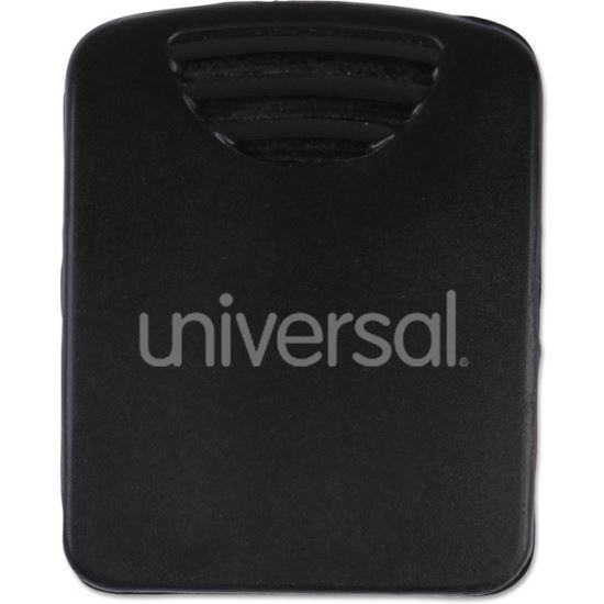 Universal Fabric Panel Wall Clips, 25 Sheet Capacity, Black, 20/Pack 1