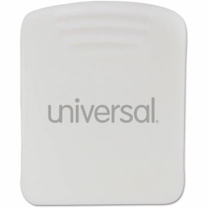 Universal Fabric Panel Wall Clips, 25 Sheet Capacity, White, 20/Pack 1