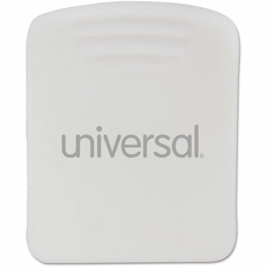Universal Fabric Panel Wall Clips, 25 Sheet Capacity, White, 20/Pack 1